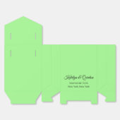 Ballotins Vert printemps élégant (Déplié)