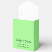 Ballotins Vert printemps élégant (Ouvrir)