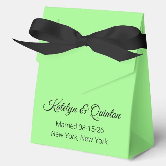 Ballotins Vert printemps élégant (Recto)