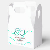 Ballotins Vert rouge 50 anniversaire ajouter nom date p (Ouvert)