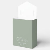 Ballotins Vert sage | Mariage italien élégant (Ouvert)