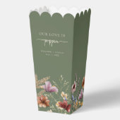 Ballotins Vert sauge Boho Papillon Popcorn (Verso)