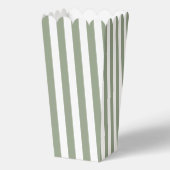 Ballotins Vert sauge et rayure blanche (Recto)