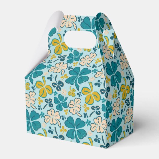 Ballotins Verte Lucky Shamrock Clover Saint Patrick`s Day (Arrière)