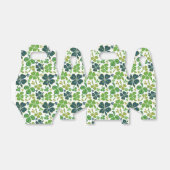 Ballotins Verte Lucky Shamrock Clover Saint Patrick`s Day (Déplié)