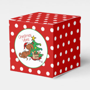 Ballotins Vibes de Noël Dachshund Chien Ballotin