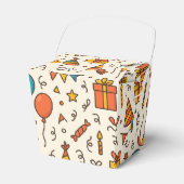 Ballotins Vibrant Birthday Party Seamless Pattern (Verso)