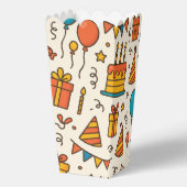 Ballotins Vibrant Birthday Party Seamless Pattern (Verso)