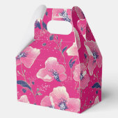 Ballotins Vibrant Floral Pattern in Pink, White & Royal Blue (Verso)