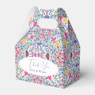 Ballotins Vibrant mexicaine Fiesta Style Mariage arc-en-ciel