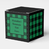 Ballotins Vichy Américain - Vert et Noir - Classique (Verso)