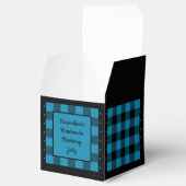 Ballotins Vichy de Buffalo - Bleu et Noir - Classique (Ouvert)