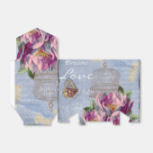 Ballotins Victorian Love Thoughts Dreams Butterfly Bird Cage (Déplié)