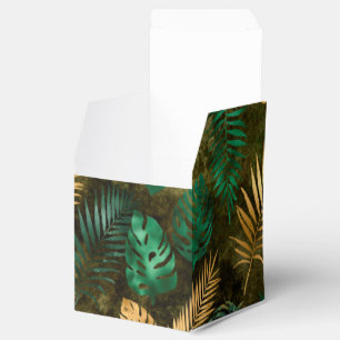 Ballotins Vierle Green Yellow Tropical Palm Leaves