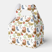 Ballotins Viking party theme boys blue red pattern (Arrière)