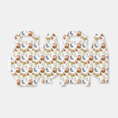 Ballotins Viking party theme boys blue red pattern (Déplié)