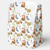 Ballotins Viking party theme boys blue red pattern (Ouvert)