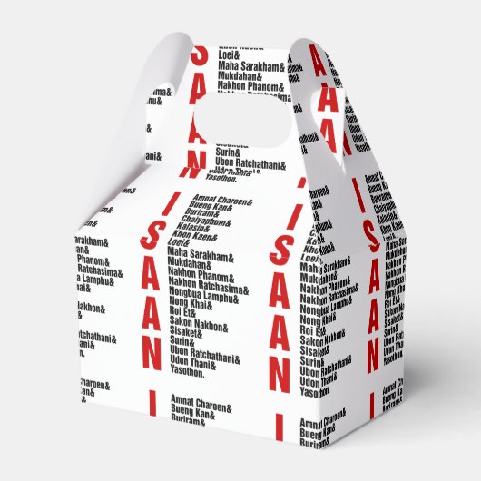 Ballotins Villes d'Isaan, Thaïlande (Verso)