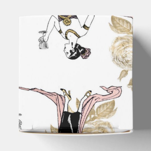 Ballotins Vin or et or rose à thème (Haut)