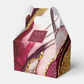 Ballotins Vin rouge Mariage Abstrait Sparkling ID1018 (Verso)