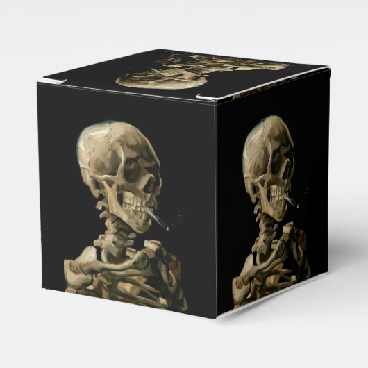 Ballotins Vincent van Gogh - Crâne avec cigarette brûlante (Verso)