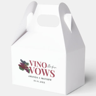 Ballotins Vino avant les vœux Enterrement de vie de jeune fi