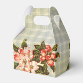 Ballotins Vintage Apple Blossom & Plaid (Arrière)