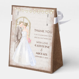 Ballotins Vintage Aquarelle Rustique Lumières Romantique