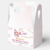 Ballotins Vintage avion rose fille Ballotin d'anniversaire (Ouvert)