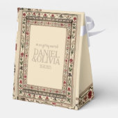 Ballotins Vintage cadre Ethnic Motif Mariage (Arrière)