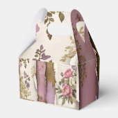 Ballotins Vintage Floral - Paper Favor Box (Arrière)