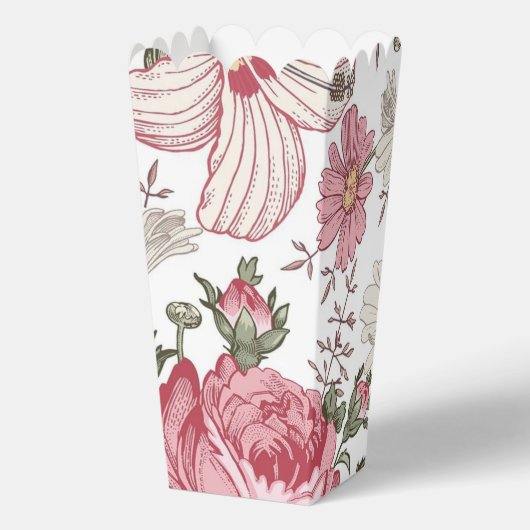 Ballotins Vintage Floral Pattern with Roses (Verso)