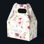 Ballotins Vintage Merci Floral<br><div class="desc">Apportez un charme intemporel à votre événement avec ces ballotins floraux vintages. Dotés d'un motif de fleurs peintes à la main et joliment décorées dans des tons rose, blanc et jaune, ils sont parfaits pour ajouter une touche élégante et confortable aux mariages, aux fêtes ou aux célébrations spéciales. Une façon...</div>
