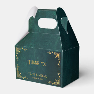 Ballotins Vintage Merci vert foncé