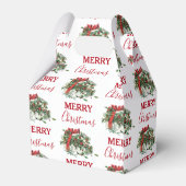 Ballotins Vintage Noël Cadeau de vacances Holly Berries (Arrière)