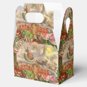 Ballotins Vintage Noël Père Noël Sleigh (Ouvert)