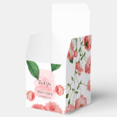 Ballotins Vintage Rose rose fleuri Mariage botanique (Ouvert)