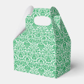 Ballotins Vintage vert Damask Festif Custom Christmas (Arrière)