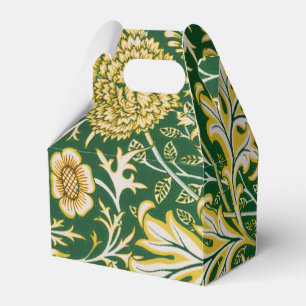 Ballotins Vintage William Morris Cherwell Vert Floral Art