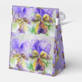 Ballotins Viola violet Ballotin de gâteau de fête d'aquarell (Arrière)