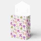 Ballotins Violet Boho Botanique Romance Monogramme Mariage (Ouvert)