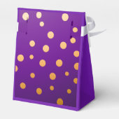 Ballotins Violet Pourpre et Or Prunier Clair (Arrière)