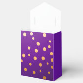 Ballotins Violet Prune Clair et Or (Ouvert)