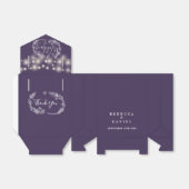 Ballotins Violet Romantique String éclaire le Mariage floral (Déplié)