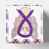 Ballotins Violet Sensibilisation Ruban Angel Party Favoriser (Haut)