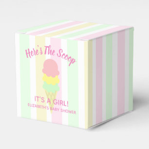 Ballotins Voici la glace à la crème Baby Shower d'été
