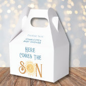 Ballotins Voici le Baby shower du fils