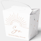 Ballotins Voici Le Baby shower Son Boho (Verso)