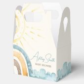 Ballotins Voici Le Baby shower Son Retro (Ouvert)