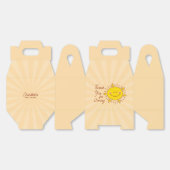 Ballotins Voici Le Fils Garçon Baby shower Merci (Déplié)